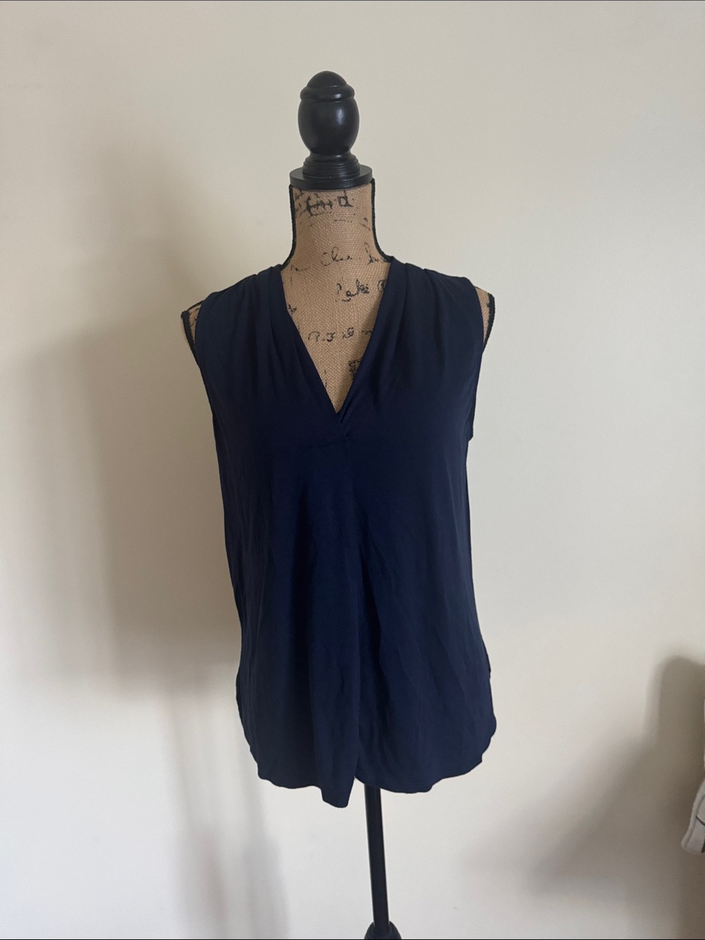 Beacon Navy V-Neck Sleeveless Camisole
